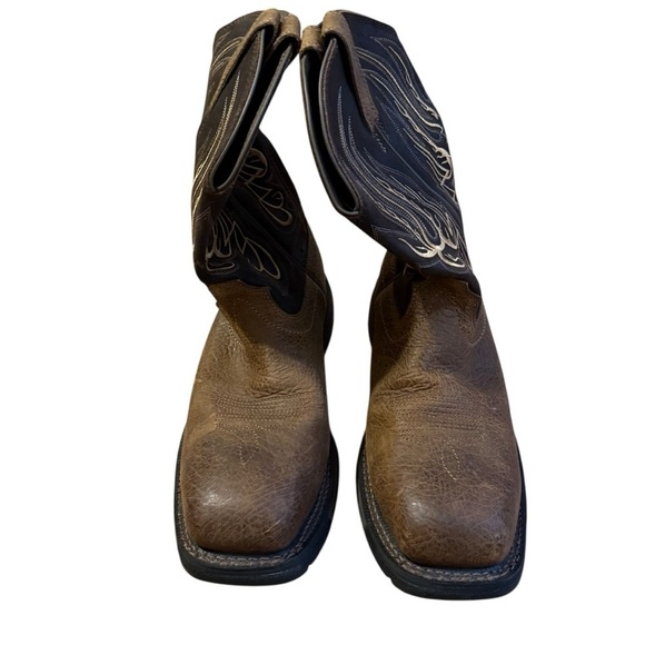 Ariat Men\'s Workhog Mesteno Comp Toe Western Work Boots NEW Size 9.5
